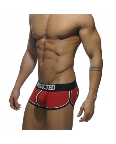 Addicted Boxershorts mit doppeltem Bund und offenem Gesäß AD306