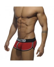 Addicted Boxershorts mit doppeltem Bund und offenem Gesäß AD306