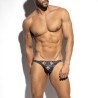 ES Collection Peacock Print Swim Thong 2605 | Addicted Austria – fast delivery