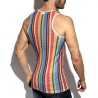 ES Collection Gelato Gestreiftes Tanktop TS373 | Addicted Österreich – schneller Versand