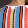 ES Collection Gelato Gestreiftes Tanktop TS373 | Addicted Österreich – schneller Versand