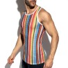ES Collection Gelato Gestreiftes Tanktop TS373 | Addicted Österreich – schneller Versand