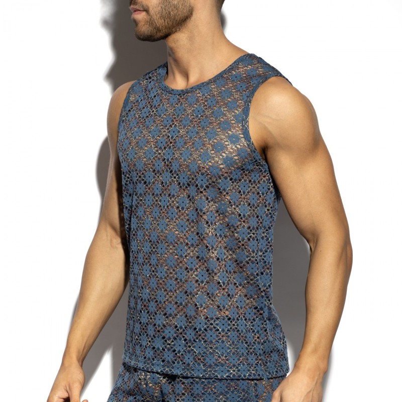 ES Collection Metallic Bloom Tank Top TS361 | Addicted Austria – fast delivery