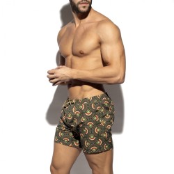 ES Collection Peacock Print Swim Shorts 2606 | Addicted Austria – fast delivery