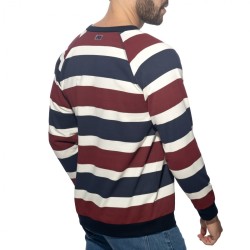 Addicted Retro Stripes Sweatshirt AD1438 | Addicted Austria – fast delivery