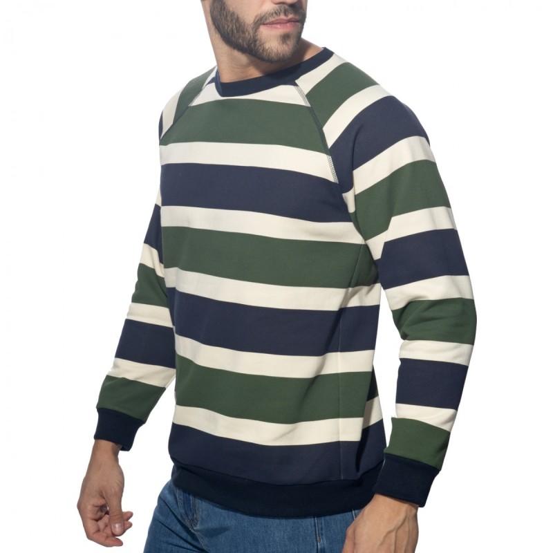 Addicted Retro Streifen Pullover AD1438 | Addicted Österreich – schneller Versand