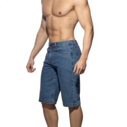 Addicted Denim-Bermuda Baggy Fit AD1397