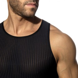 Addicted Schwarzes Stripe Tank Top AD1414 | Addicted Österreich – schneller Versand