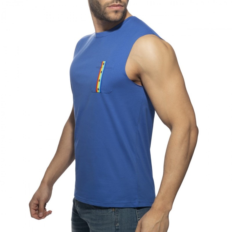 Addicted Rainbow Tape Tank Top AD992 | Addicted Austria – fast delivery