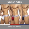 Addicted Tommy 3Er-Pack Thong AD1011P | Addicted Österreich – schneller Versand