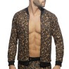 Addicted Leopard-Bomberjacke AD1132