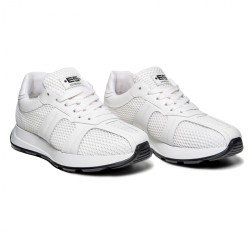 ES Collection Weiße Mesh Sneakers SNL32 | Addicted Österreich – schneller Versand
