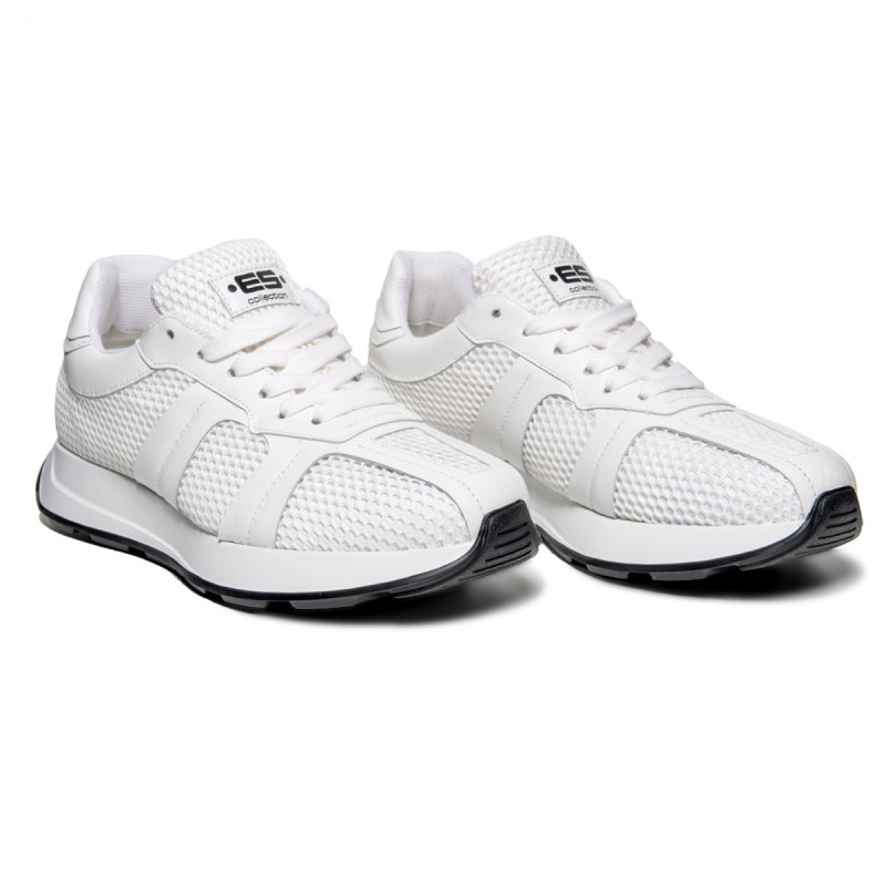 ES Collection Weiße Mesh Sneakers SNL32 | Addicted Österreich – schneller Versand