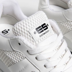 ES Collection Weiße Mesh Sneakers SNL32 | Addicted Österreich – schneller Versand