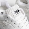 ES Collection White Mesh Sneakers SNL32