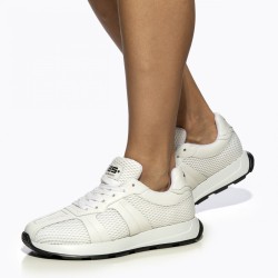 ES Collection Weiße Mesh Sneakers SNL32 | Addicted Österreich – schneller Versand