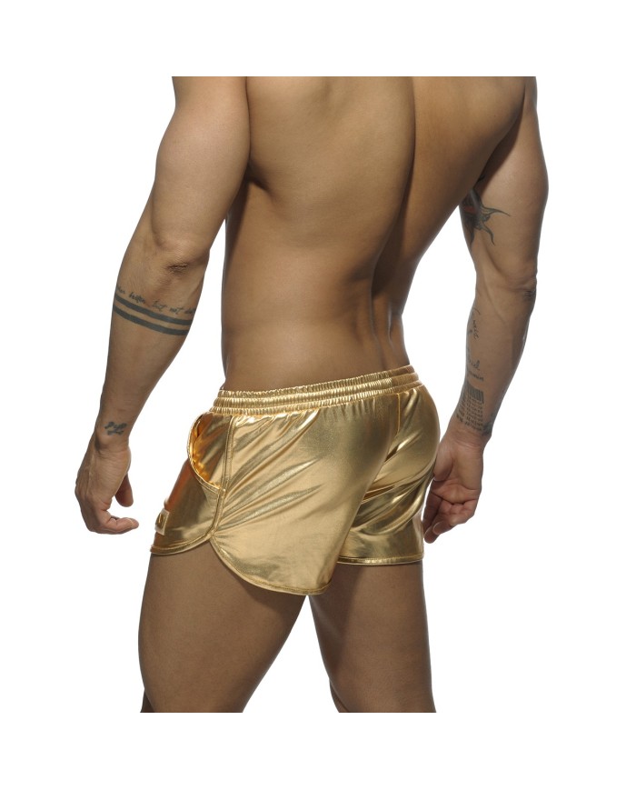 Addicted Metallischer Short AD562