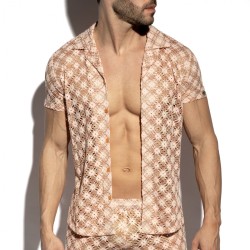 ES Collection Metallic Bloom Shirt SHT037 | Addicted Austria – fast delivery