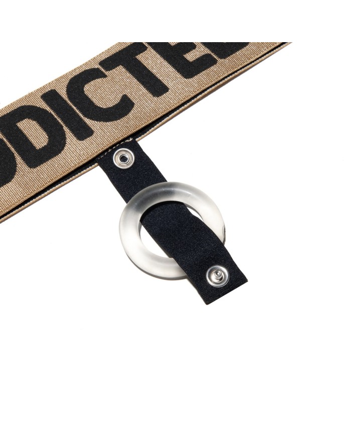 Addicted Riemen mit abnehmbarem Penisring AD859