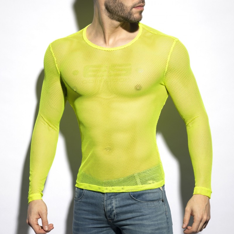 ES Collection Mesh-Long Sleeves T-Shirt TS304 | Addicted Austria – fast delivery