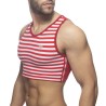 Addicted Sailor Samt Crop Top AD944 | Addicted Österreich – schneller Versand