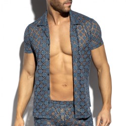 ES Collection Metallic Bloom Shirt SHT037 | Addicted Austria – fast delivery