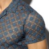 ES Collection Metallic Bloom Hemd SHT037 | Addicted Österreich – schneller Versand