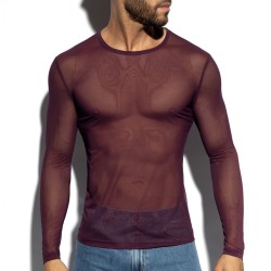 ES Collection Netz-Langarm-T-Shirt TS360 | Addicted Österreich – schneller Versand