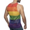 Addicted Mesh Rainbow Tank Top AD1166 | Addicted Austria – fast delivery