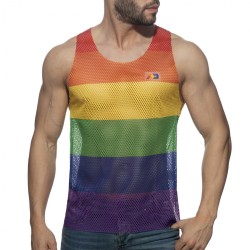 Addicted Mesh Rainbow Tank Top AD1166 | Addicted Austria – fast delivery
