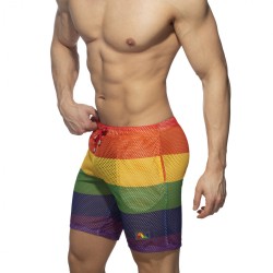 Addicted Mesh Rainbow Bermuda AD1168 | Addicted Österreich – schneller Versand