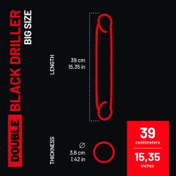 Addicted Dildo Mit Zwei Enden 39 Cm AC217 | Addicted Österreich – schneller Versand