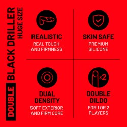 Addicted Double Black Driller - Huge AC218 | Addicted Austria – fast delivery