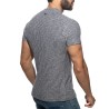 Addicted Jeans Rib Knit Polo Shirt AD1472 | Addicted Austria – fast delivery