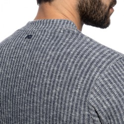 Addicted Jeans Rib Knit Polo Shirt AD1472 | Addicted Austria – fast delivery
