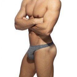 Addicted Jeans Rib Knit Thong AD1474 | Addicted Austria – fast delivery