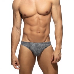 Addicted Jeans Rib Knit Thong AD1474 | Addicted Austria – fast delivery