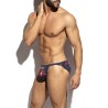 ES Collection Striped-Floral Bikini Brief UN686 | Addicted Austria – fast delivery