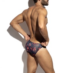 ES Collection Striped-Floral Bikini Brief UN686 | Addicted Austria – fast delivery