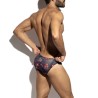 ES Collection Striped-Floral Bikini Brief UN686 | Addicted Austria – fast delivery