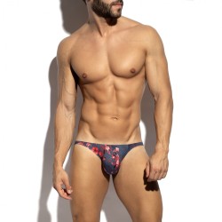 ES Collection Striped-Floral Bikini Brief UN686 | Addicted Austria – fast delivery