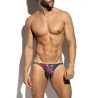 ES Collection Striped-Floral Bikini Brief UN686 | Addicted Austria – fast delivery