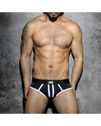 Addicted Gestreifter Fetisch-Slip ADF11