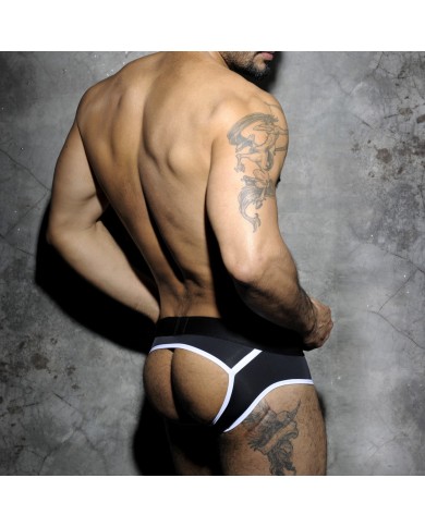 Addicted Gestreifter Fetisch-Slip ADF11