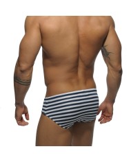 Addicted Sportliche Matrosenstreifen Badeslip ADS041