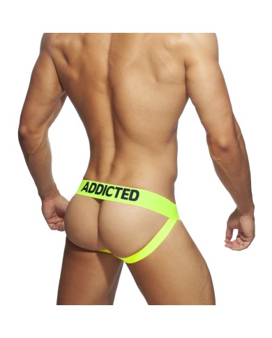 Addicted Ring Up Neon Netz Jockstrap AD954