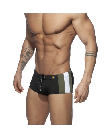 Addicted Basic Gestreifte Sunga Badehose ADS212