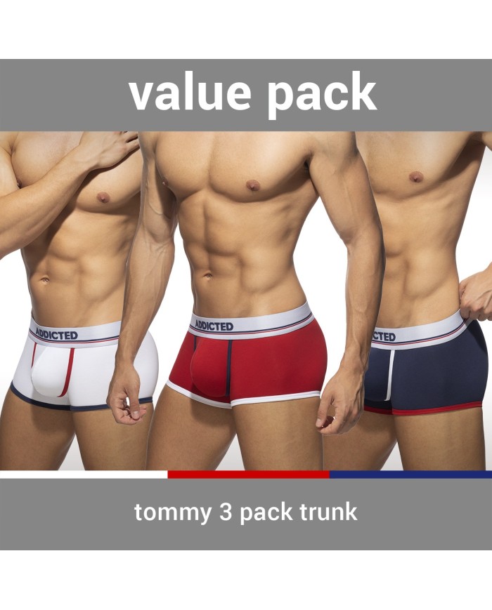 Addicted Tommy 3er Pack Unterhosen AD1009P
