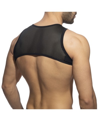 Addicted Netz-Reißverschluss Crop Top AD998 Addicted Netz-Reißverschluss Crop Top AD998