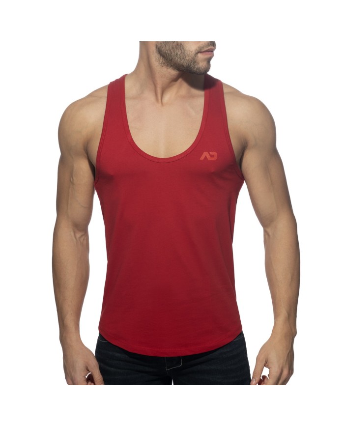 Addicted Baumwoll Tank Top mit U-Ausschnitt AD997 Addicted Baumwoll Tank Top mit U-Ausschnitt AD997